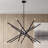 14 Light Black Extra Large Foyer Chandelier