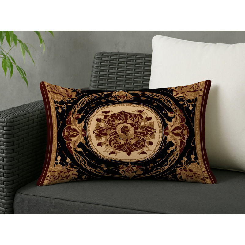 Celestial Arch Indoor And Outdoor Throw Pillow, Rectangle 18"H x 25"W