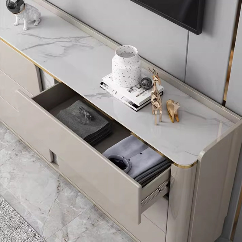 Italian minimalist drawer storage cabinet