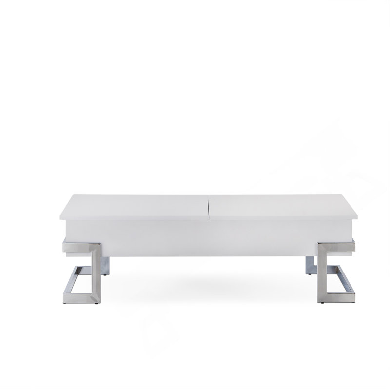 Table basse Calmam, Blanc