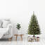 4' Lighted Artificial Fir Christmas Tree