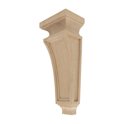 RWC319 5.5'' H x 13'' W x 3.75'' D Wood Bracket / Corbel