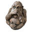 Deerwood Animals Weather Resistant Fiberstone Garden Statue