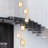 Oavia 6 - Light Gold Cluster Pendant