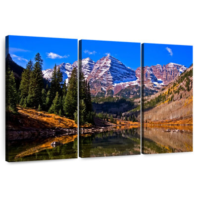 Alvord Maroon Bells During Fall Season