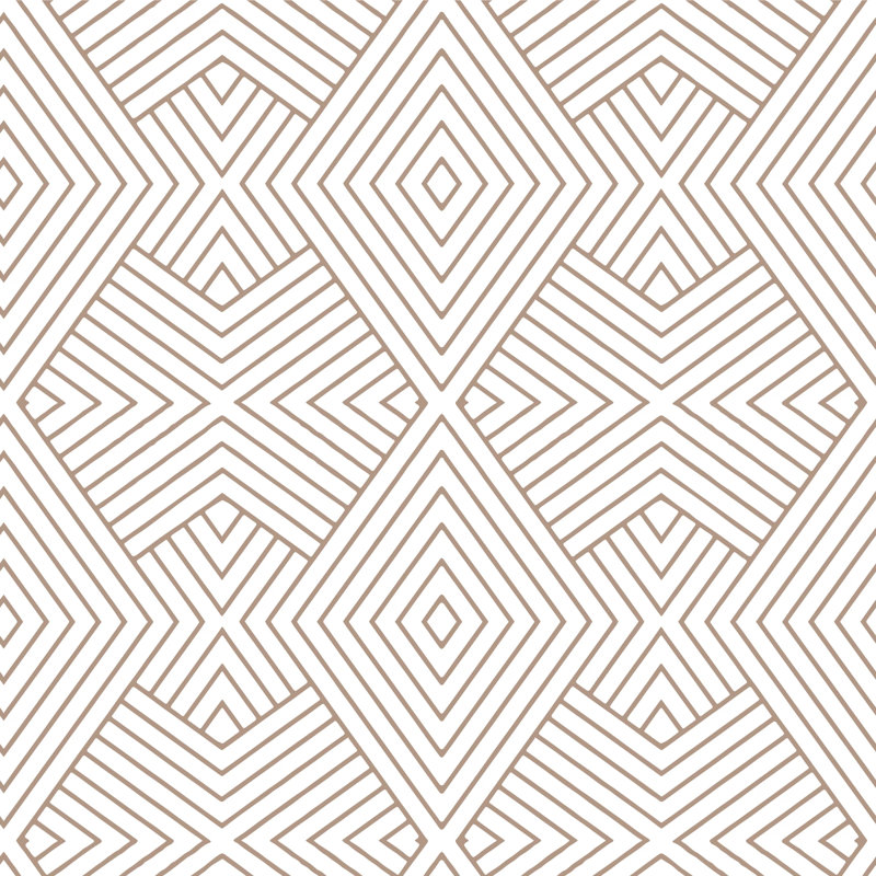 Rouleau de papier peint formation L 10 pi x l 24 po, Véritablement taupe, Autocollant, Vinyl