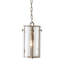 Luminaire suspendu cylindrique à 1 lumière 