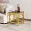 Table d'appoint 19,7 po Modern Gold-133446703