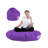 Premium Purple Garden Bean Bag Chair, 39.4 in Diameter x 39.4 in Height | 100% Waterproof Polyester, 100% Original Bead Styrofoam, Hidden Double Zipper | Perfect for Modern Outdoor Entertainment & Relaxation-647527542