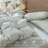 MooMee Striped Duvet Cover Set 100% Washed Cotton Linen Like Textured-115097797-112681251
