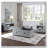 Dove Grey Storage End Table