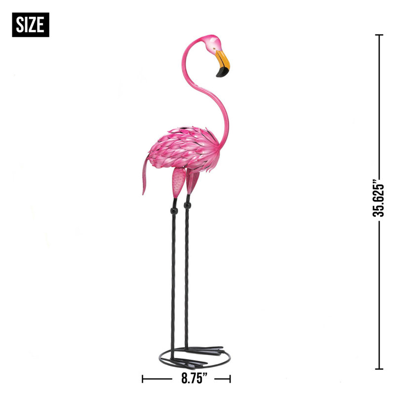 STATUE TROPICALE TANGO FLAMINGO