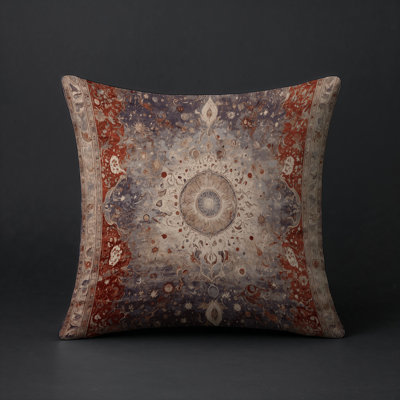 Modern Contemporary Indoor and Outdoor Throw Pillow