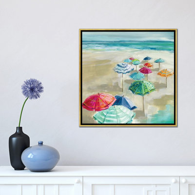 " Umbrella Beach I " Print