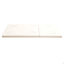 Chaise longue avec roulettes - Fauteuil inclinable en bois d'acacia pour patio / jardin, avec coussin blanc de 2 pouces, dossier réglable à 4 positions, mobilier d'extérieur polyvalent (1 seul ensemble: 1 structure + 1 coussin)