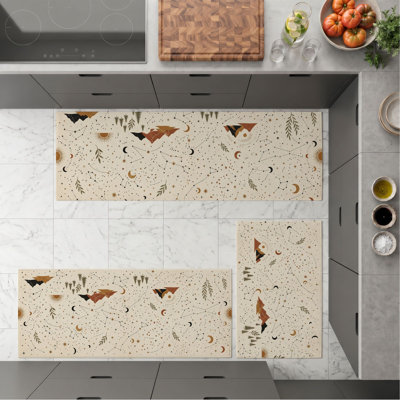 Tapis de cuisine lavables antidérapants Autumn Leaves