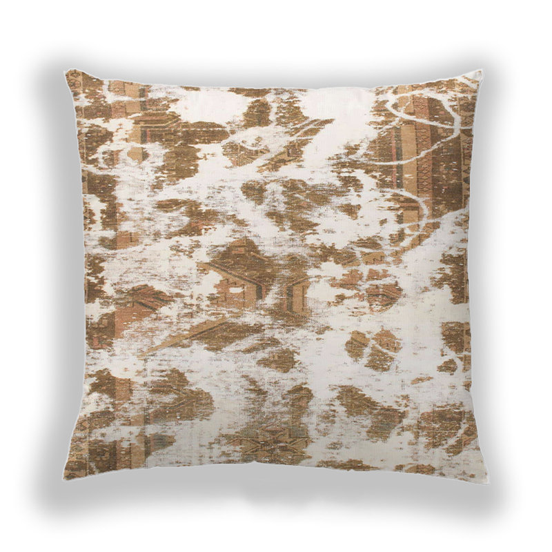 Coussin décoratif abstrait 1178, Microsuède