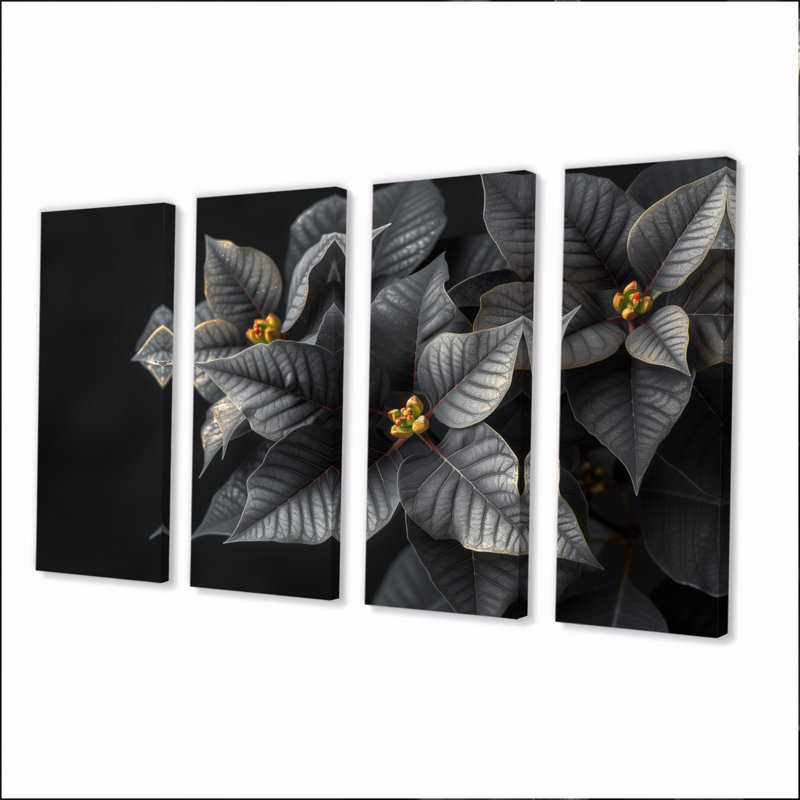 Ensemble de salon Brezza - Poinsettias, H 32 po x l 64 po