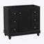 Meuble-lavabo noir 36 po (lavabo non inclus)