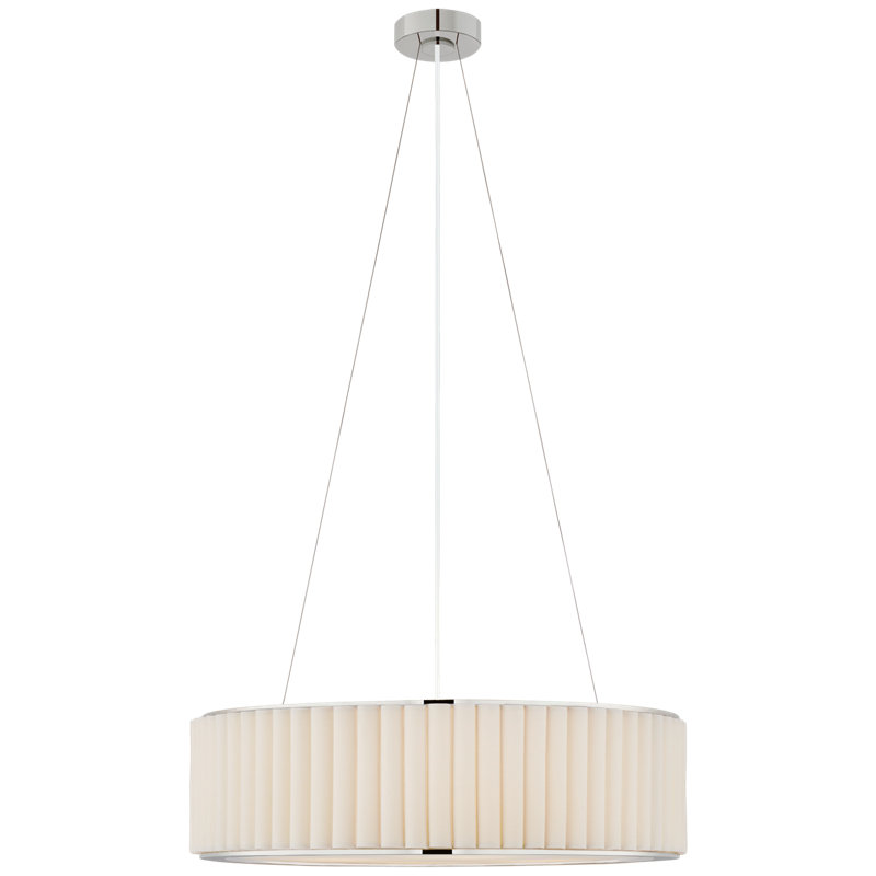 Ian K. Fowler Palati Large Hanging Shade, Polished Nickel