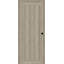 Porte intérieure standard préfinie en bois massif manufacturé 1 panneau Shaker-94384038-94384047-94591425