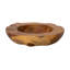 Gentiane Handmade Solid Wood Decorative Bowl