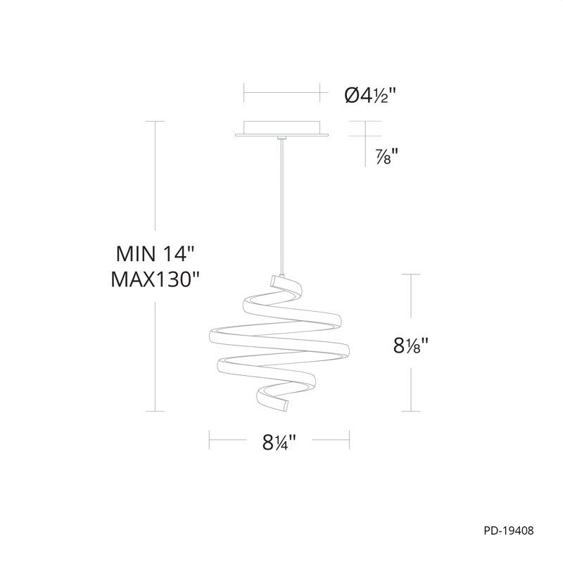 Whirl Mini Light 4CCT, 2700K