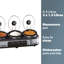 Daewoo 4.5L Triple Slow Cooker