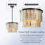 Plafonnier encastré 5 lumières Jenya