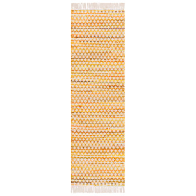 Montauk 538 Hand Woven Cotton Geometric Shapes Rug