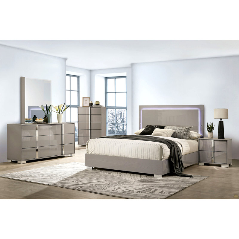 Finition UV de la commode 1pc, Taupe
