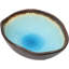 Paquet de 6 petits bols à riz de forme irrégulière en porcelaine bleue Aozora Kannyu 10 oz