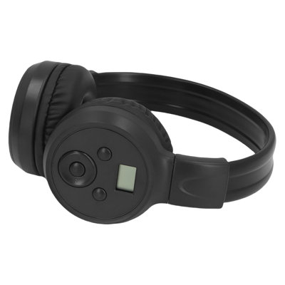 FM Radio Headphones 50-108MHz Portable Headset with Memory Function for Home Outdoor Travel Study