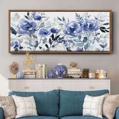 Painters Field of Flowers - Toile encadrée