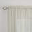Girdhari 100% Polyester Crushed Voile Sheer Curtain Panel with Rod Pocket Top-1305866610-1305866614