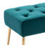 Velvet Upholstered Bench-38248815