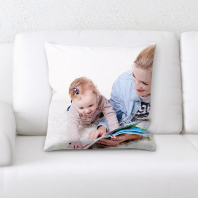 Microsuede Throw Pillow