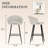 Upholstered Counter Stool With Metal Frame-1516204243-1516204247-1539054740