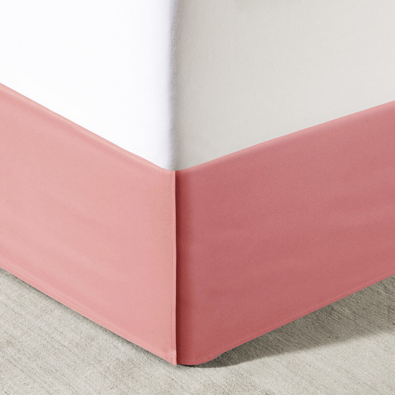 Édredon pour lit simple TG et drap - Motif de médaillon corail, tissu en microfibre, avec microfibre douce et feuilles, Coral