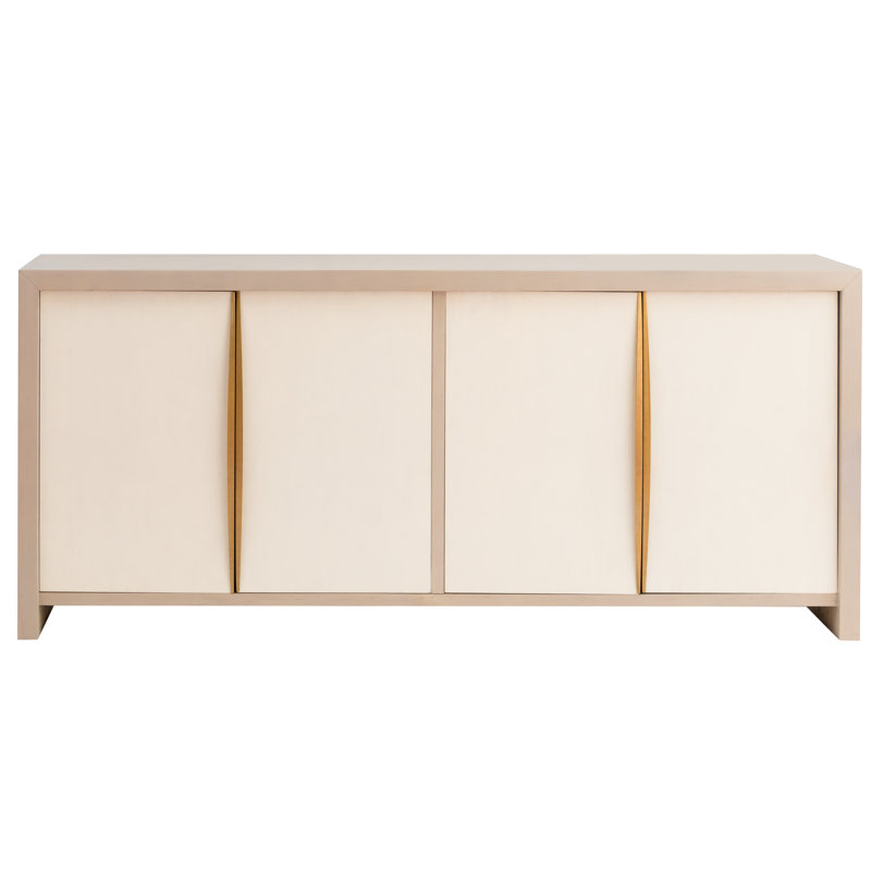 Istanbul 78" Wide Solid Wood Sideboard