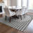  Machine Washable Indoor/Outdoor Chantille ACN994 Gray Area Rug-2000933000