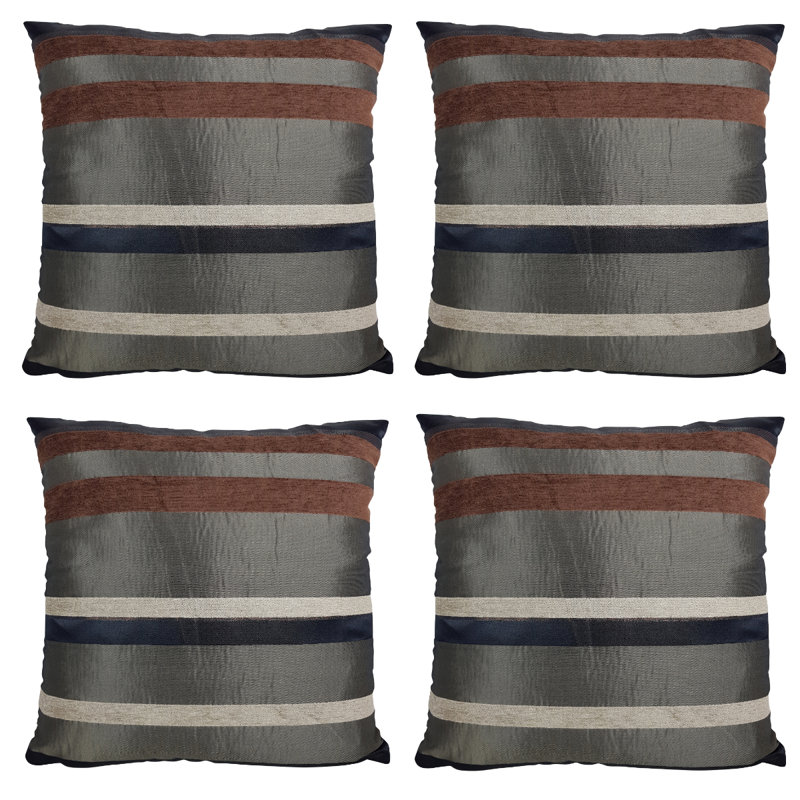 Somoa Striped Square Cushion Cover