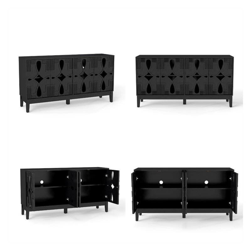 Buffet pour le salon, Black