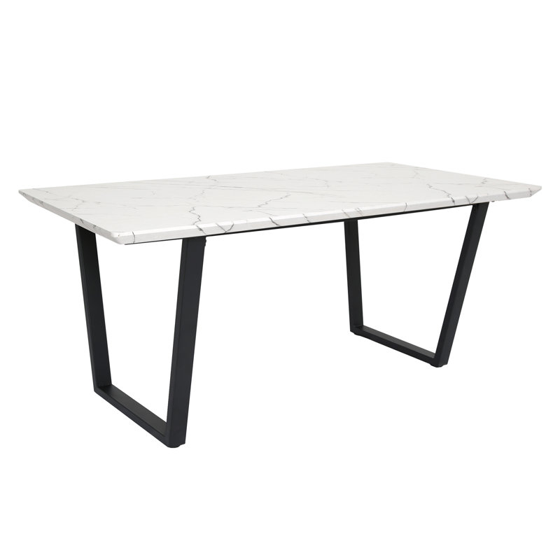 Asfand Metal Base Dining Table