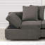 Fauteuil convertible 1 pièce en tissu de style contemporain avec rangement fonctionnel et coussins de salon-1417021690-1430510871