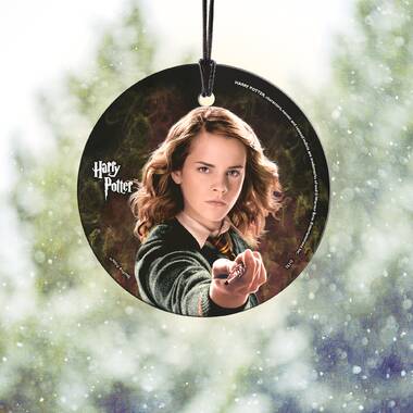 Holiday, Hermione Harry Potter Ornament Christmas Ceramic Circle Ornament  11