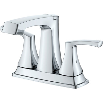 Cardania Centerset 2-handle Bathroom Faucet with Drain Assembly
