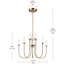  LED  2-Tier Chandelier-111187483-111187489-111187484