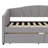 Upholstered Twin Size Daybed With Dual Drawers-1586699818