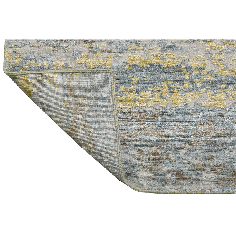 One-of-a-Kind Runner 2'7" x 9'10" Area Rug in Silver/Brown/Beige/Blue